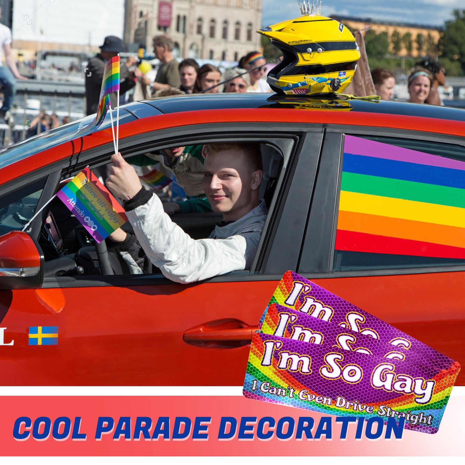 Anley I’m So Gay I Can’t 10 X 3 IN, I Even Drive Straight