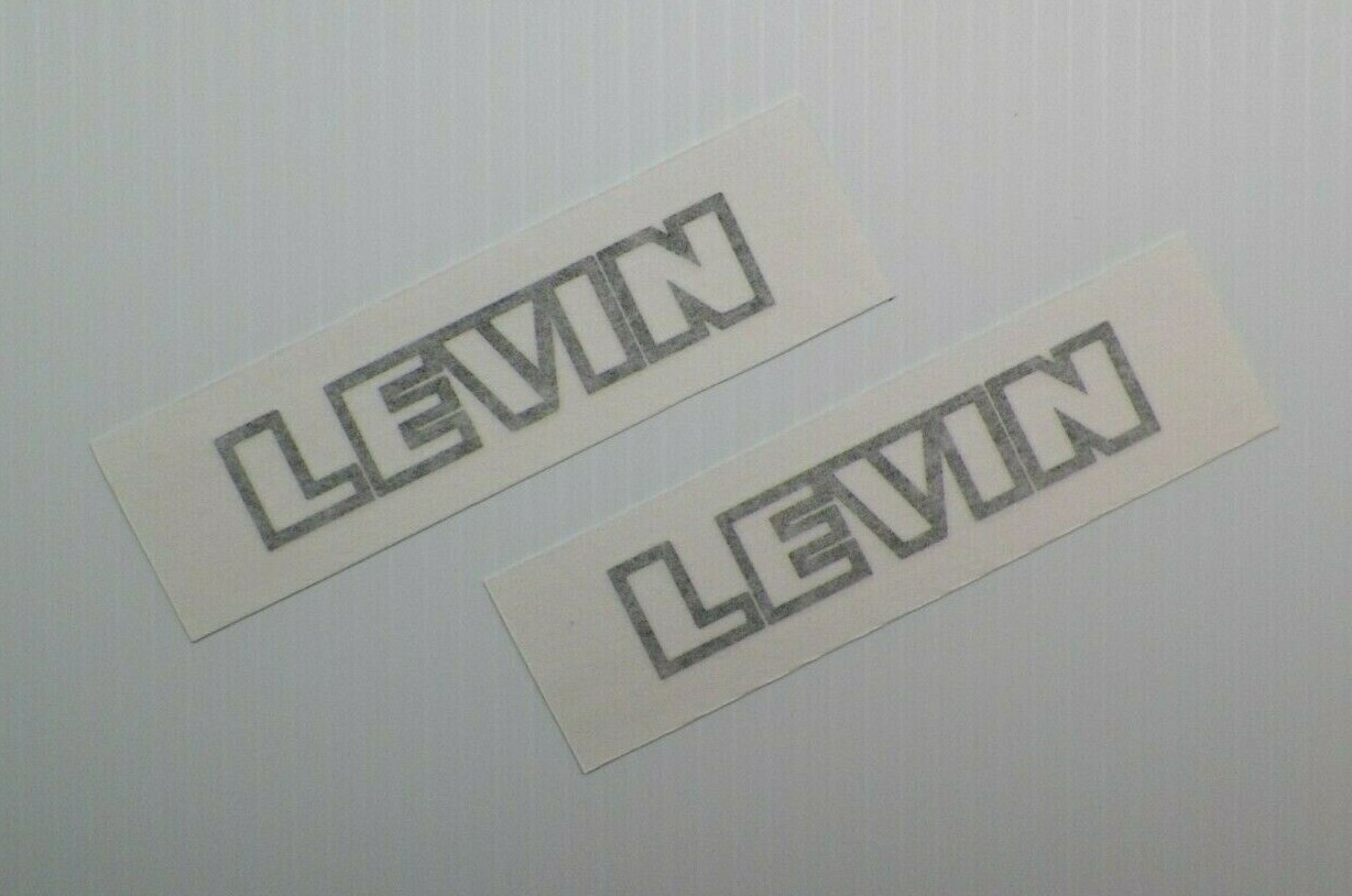 New 1983-1987 Toyota Corolla LEVIN Side Quarter Panel Decal Pair AE85 AE86 AE88
