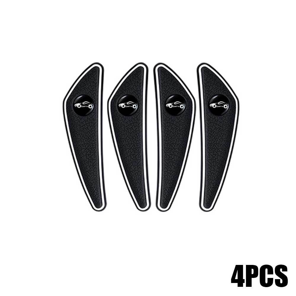 4pcs Car Door Edge Guard Strip Anti-Scratch Protector Stickers Car Accessories