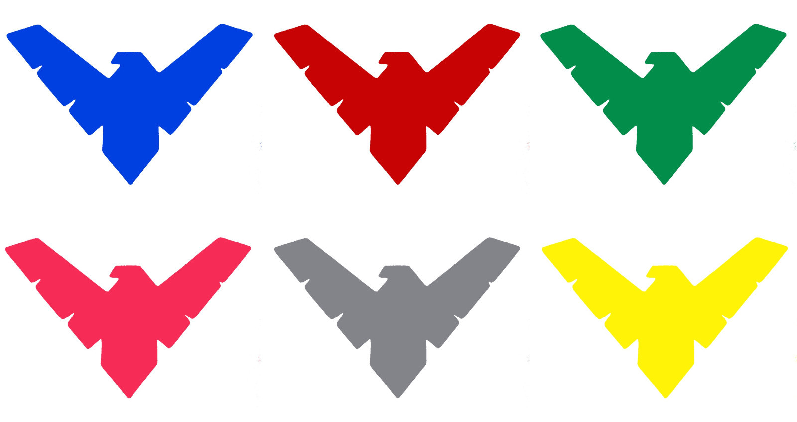 Decal Vinyl Truck Car Sticker – DC Comics Batman Nightwing Logo