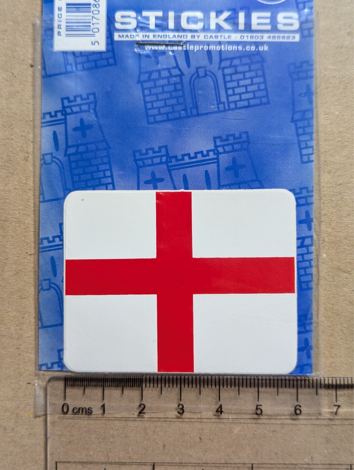 Uk GB Great Britain England Flag Emblem Car Van Vinyl Bumper Sticker Decal
