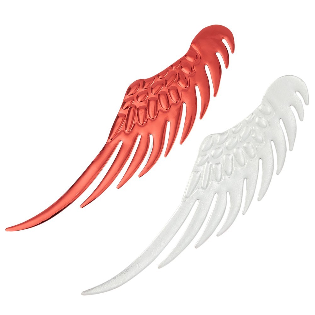 Unique 3D PVC Decal Car Motorcycle Wing Scratch Sticker Package Content for 2
