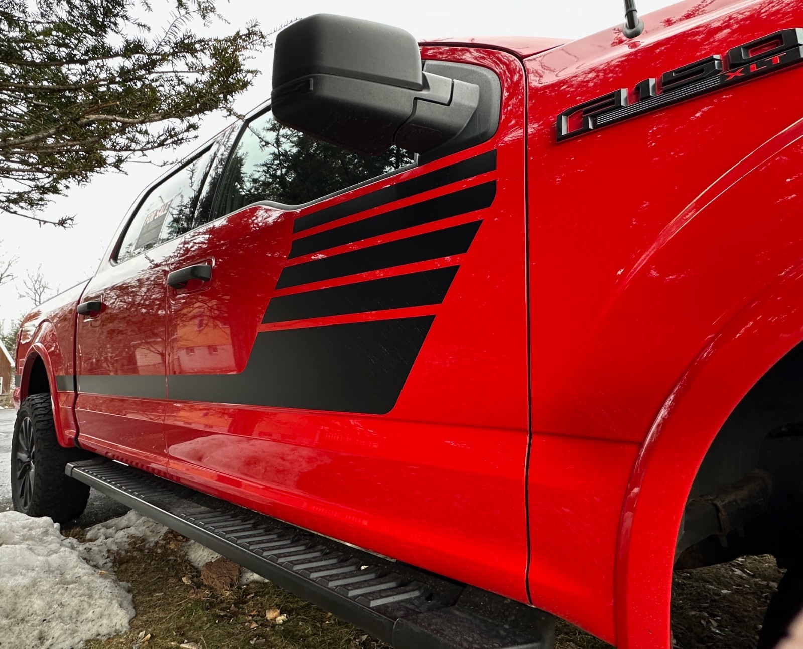 Wrap Around Gradient style vinyl graphics kit fits 2015-2020 Ford F150