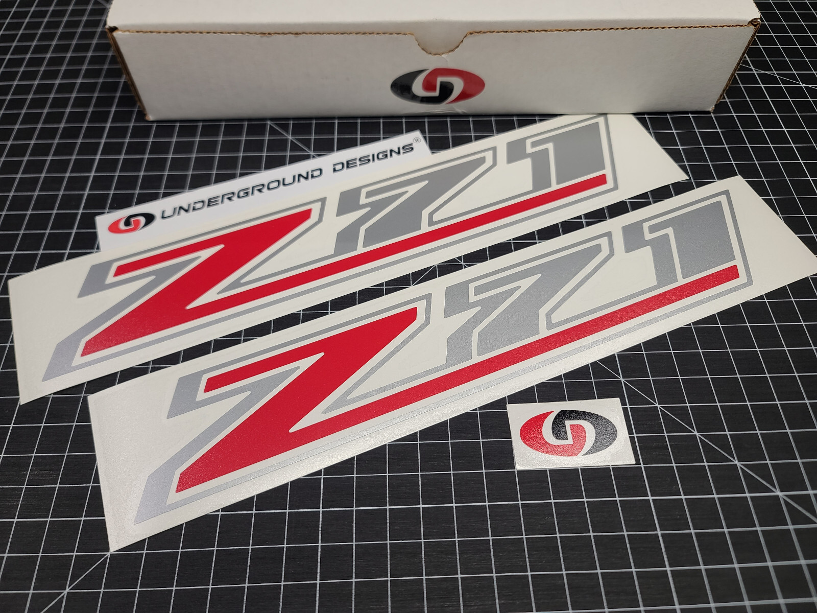 Z71 Decals (2pk) Truck Bedside Fender Stickers Fits 2019-2025 Chevy Silverado
