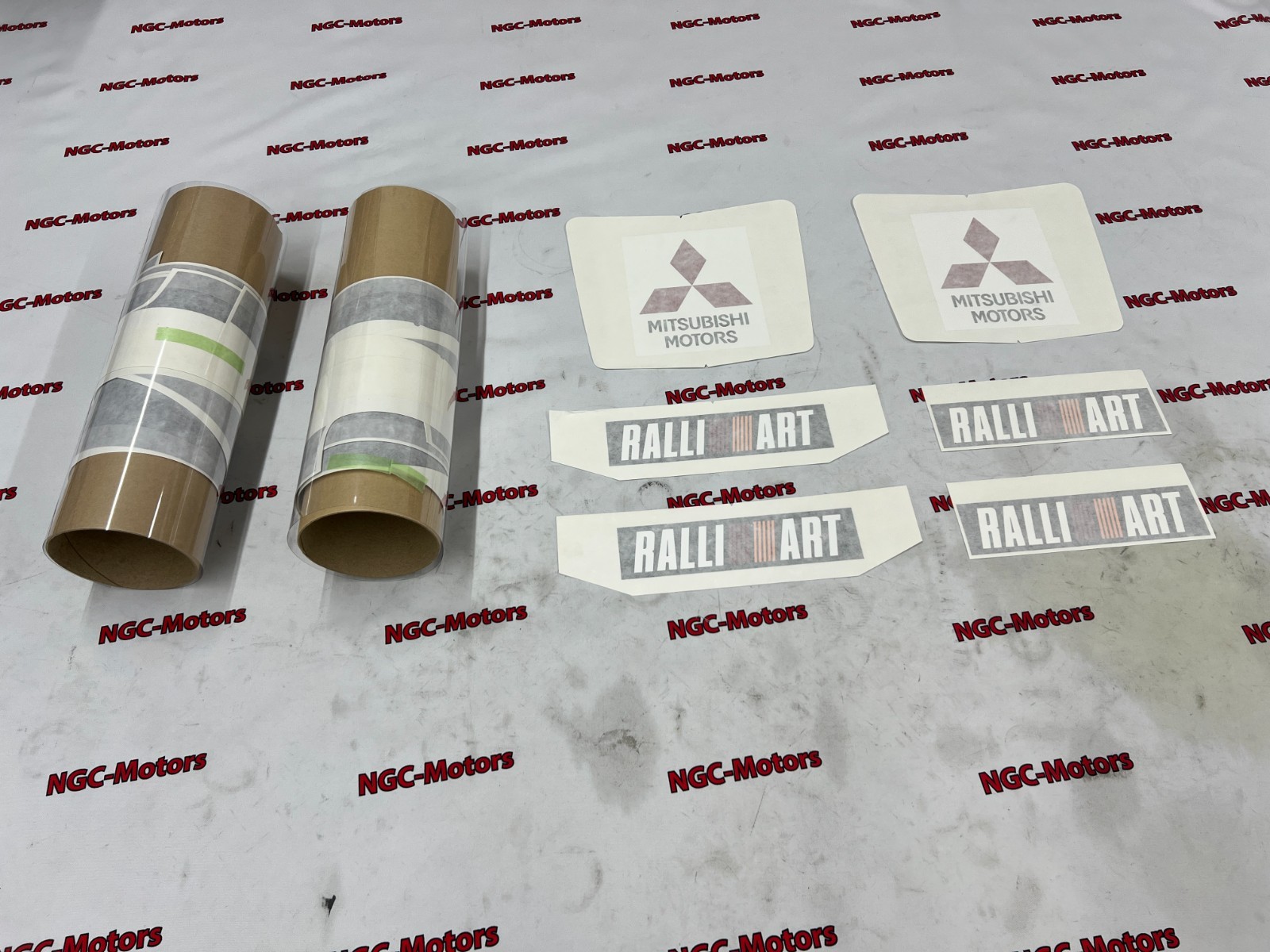 EvoⅥ Tommi Makinen Decal Set #Mitsubishi genuine OEM CP9A EVO6 Ralliart
