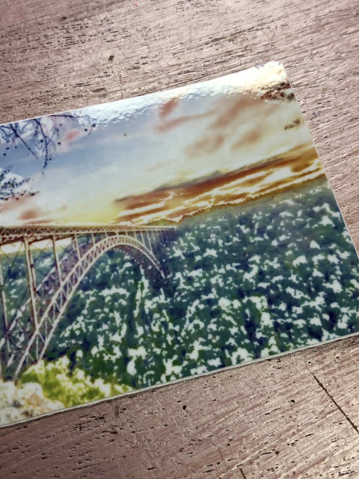 New River Gorge Bridge National Park West Virginia Sticker 3”x 5.5”