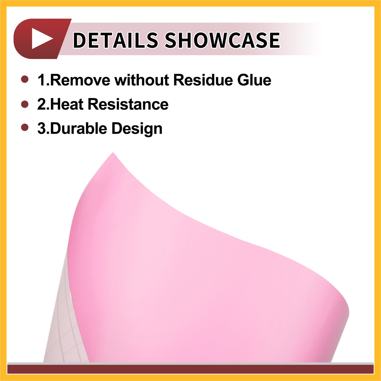 Matte Pink Car Wrap Film 61x152cm(2ft x 5ft) Vinyl Wrap Cover 1Pc Universal