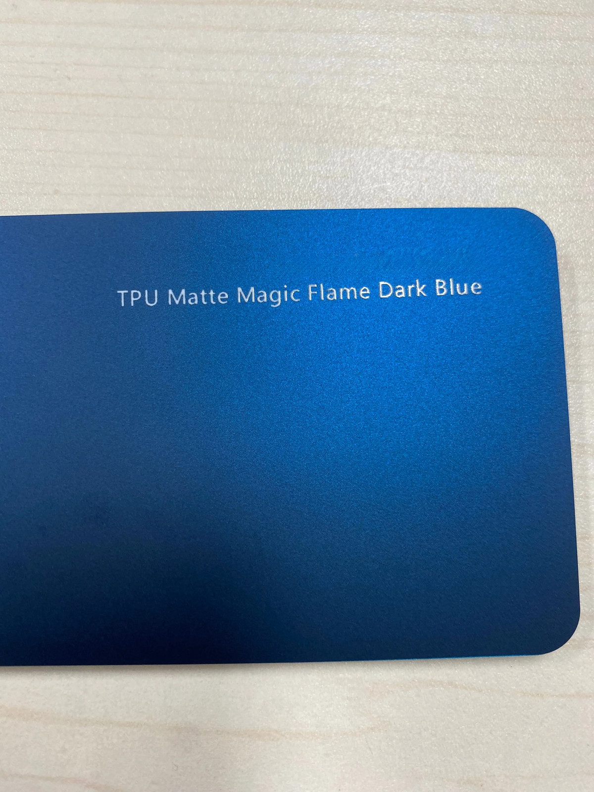 Matte Magic Flame Dark Blue Color PPF