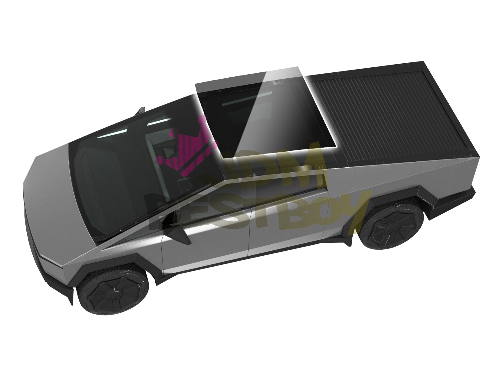 TPU Essmo Security Black Smoke Glass Sunroof VLT70% UV99% Windshield Sunshade