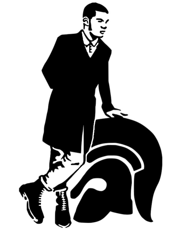 Skinhead Trojan – Car Bike Scooter Boat Van Camper Sticker