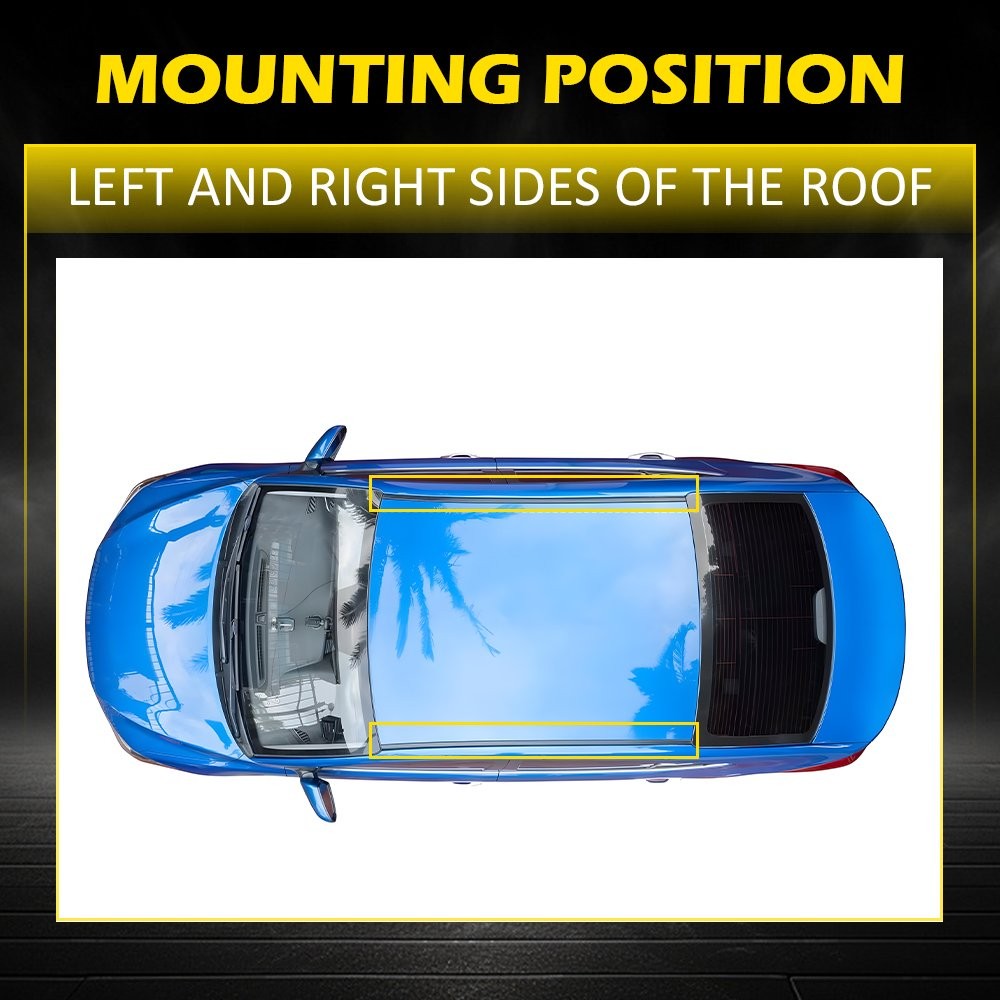 For 2003-08 Toyota Corolla 2-20X Roof Molding Weatherstrip Sear Trim 75556-12120