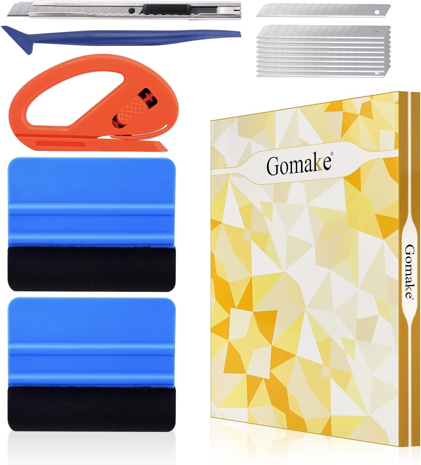 Professional Vinyl Wrap Tool Kit: Complete Window Tinting Essentials for Cars