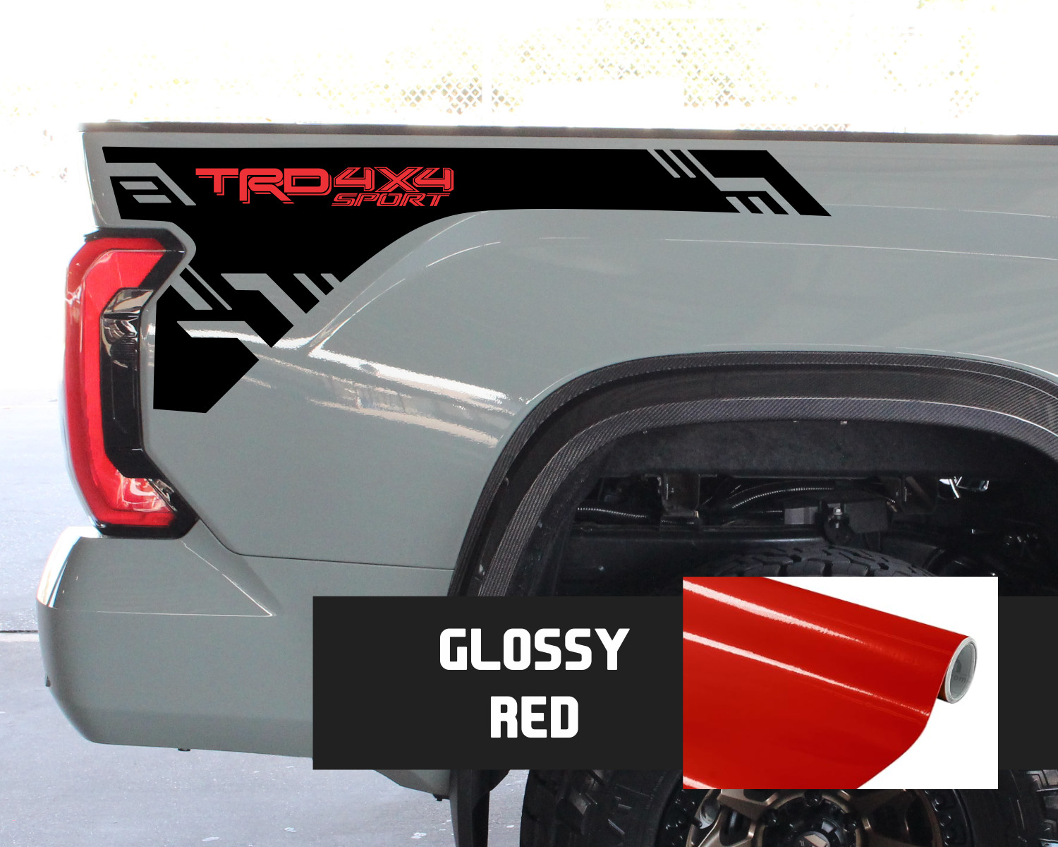 TRD*4×4*SPORT* Tundra Sticker FOR * 2022 to 2026 *BED SIDE STRIPES DECAL SET