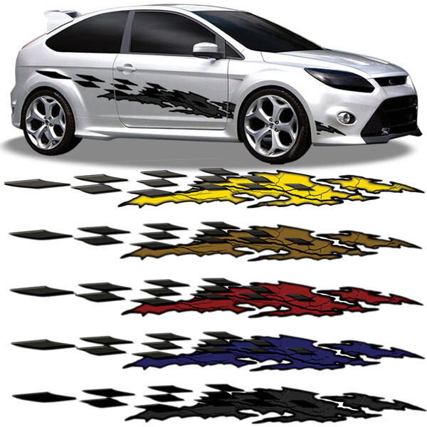 Illusions Outcast LARGE Graphics for Cars & Trucks (1214)