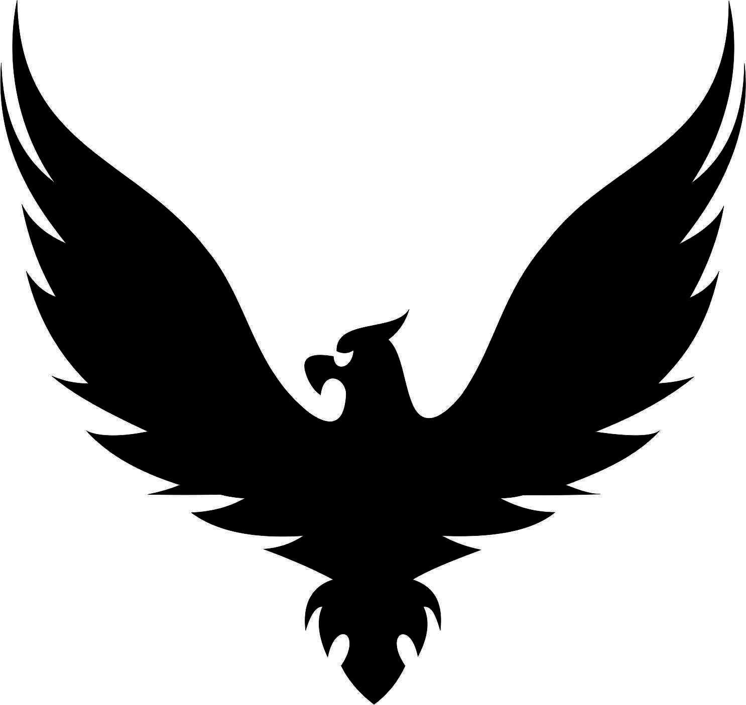 EAGLE HOOD GRAPHIC VINYL GRAPHIC DECAL #6 23″ X 24″