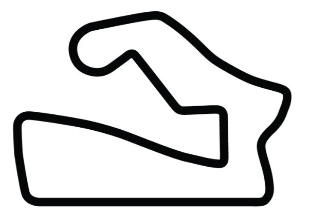 Any Race Track Vinyl Decal | SHIPS SAME DAY!