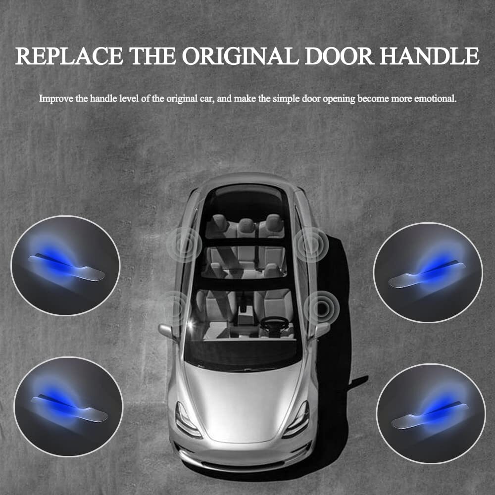 For Tesla Model 3 Y Electric Handle Electric Suction Type Door Lock 2020-2022