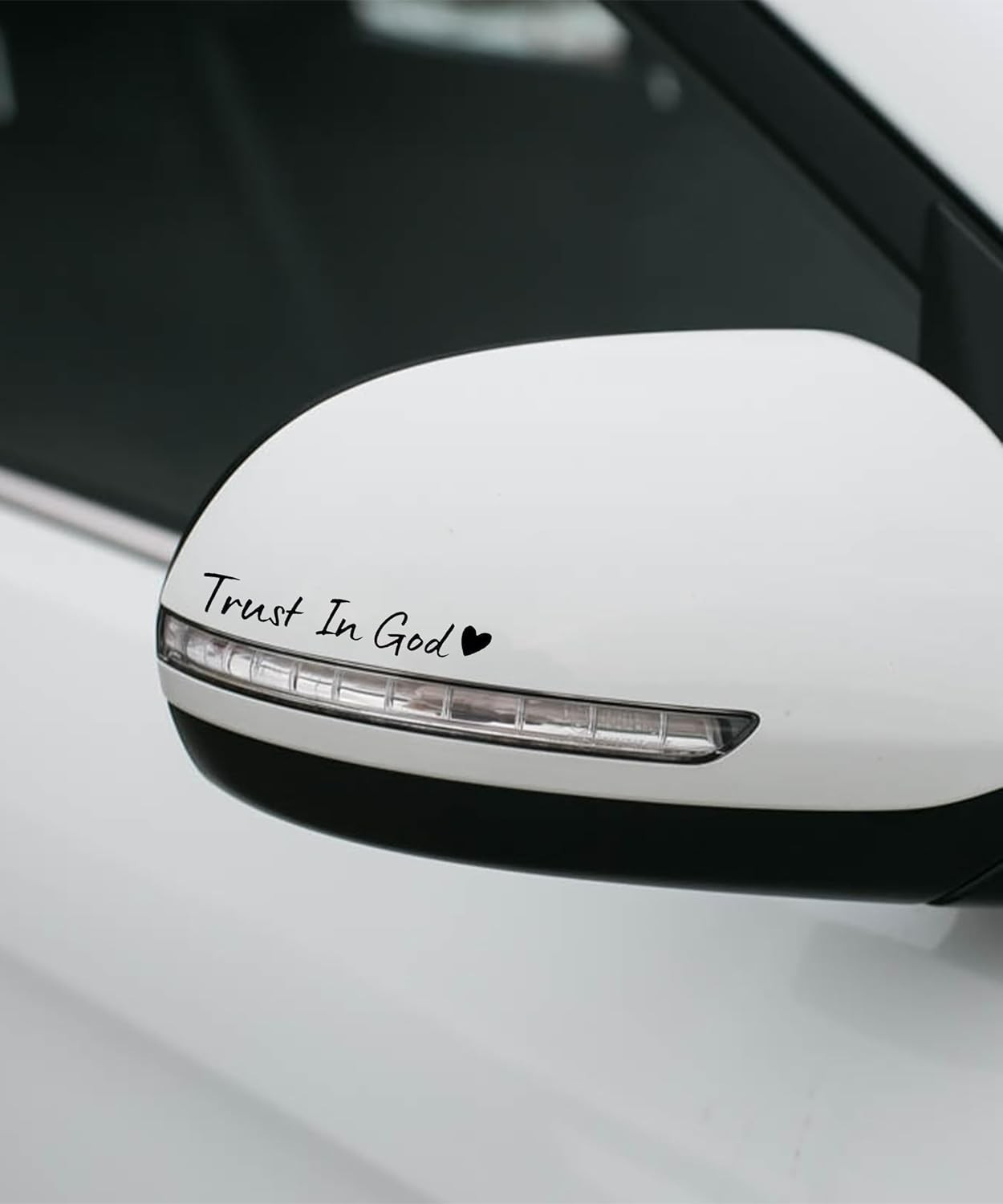4PCS Car Stickers,Cars Decals,Car Accessories Trust in God Rearview Mirror St…