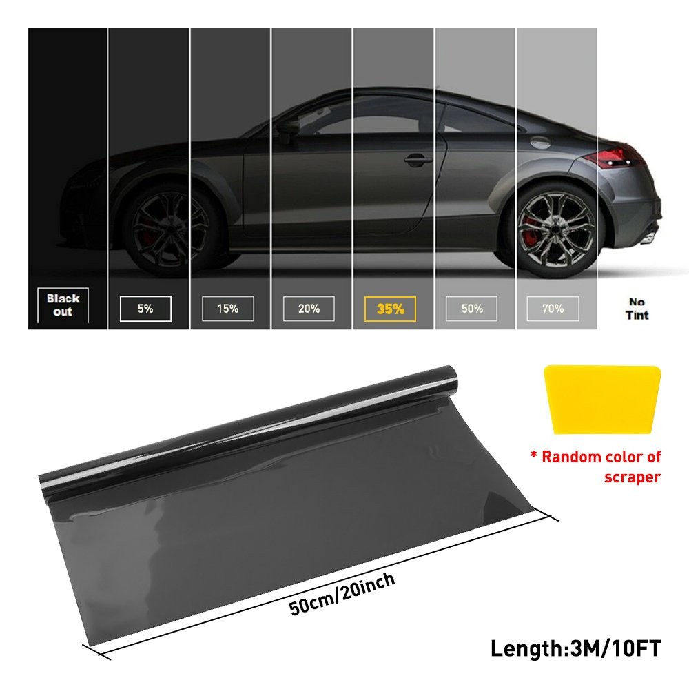 3M Uncut Window Tint 35% Roll Film 20″ 10’ft Feet Home Office Glass VLT 1-10PCS