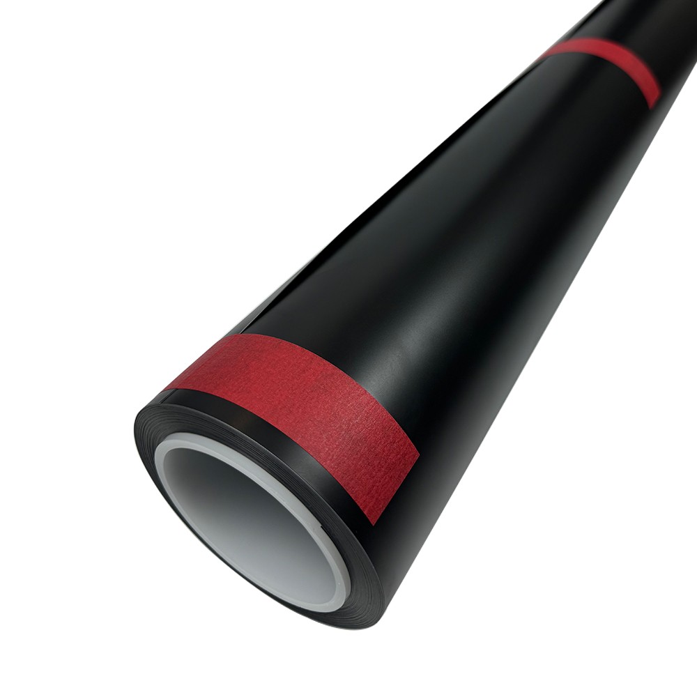 Genuine Matte Black Vinyl Wrap Car Auto Sticker Film Decal Bubble Free Sheet USA