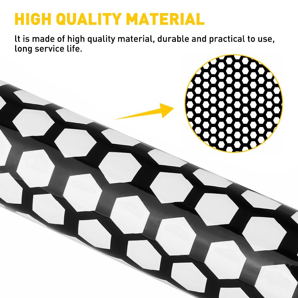 1X Honeycomb Rear Tail Light US Cover Decal Sticker Tail-lamp Car Accessories XH