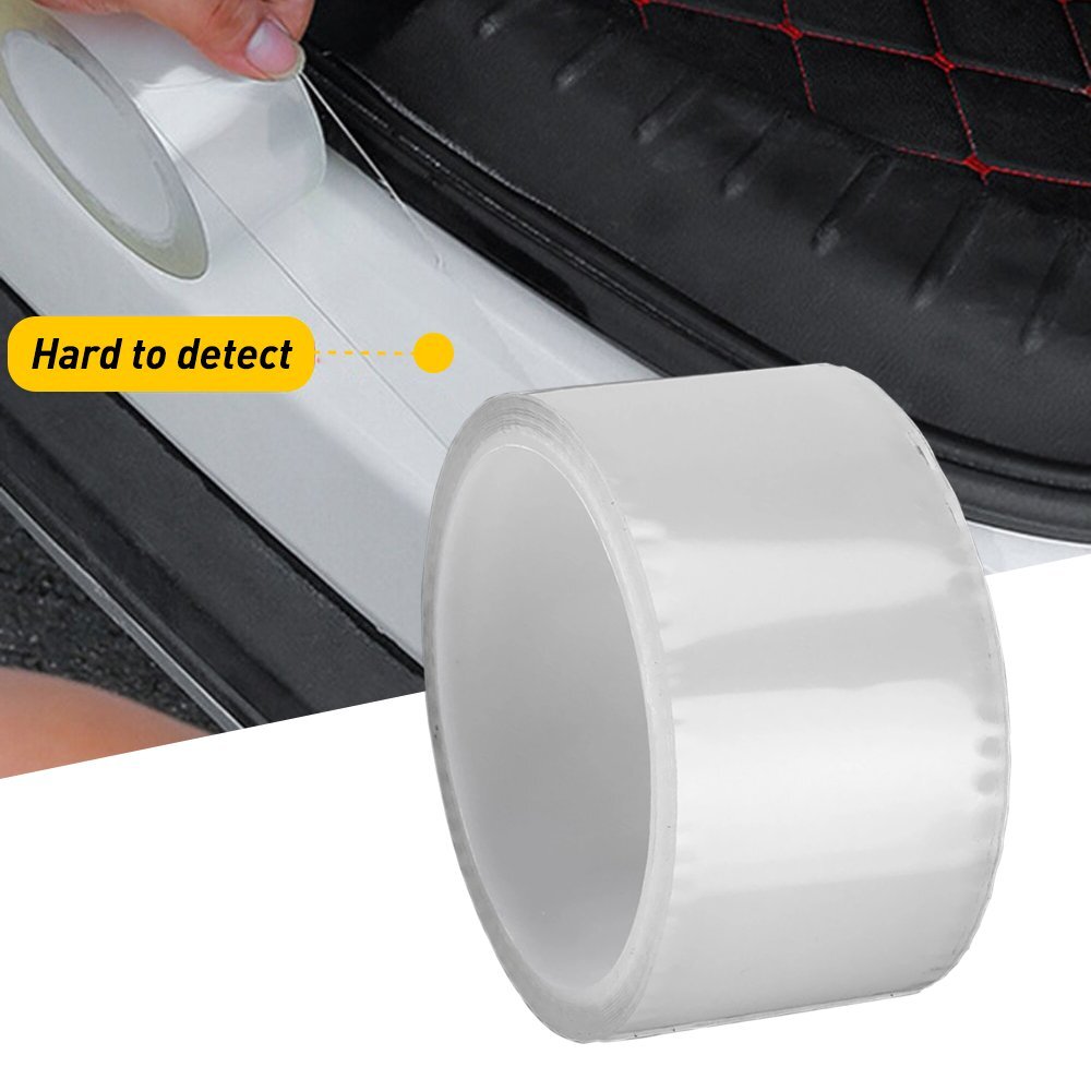 10FT Protector Sill Scuff Car Auto Door Plate Anti-Sticker Scratch Bumper Strip