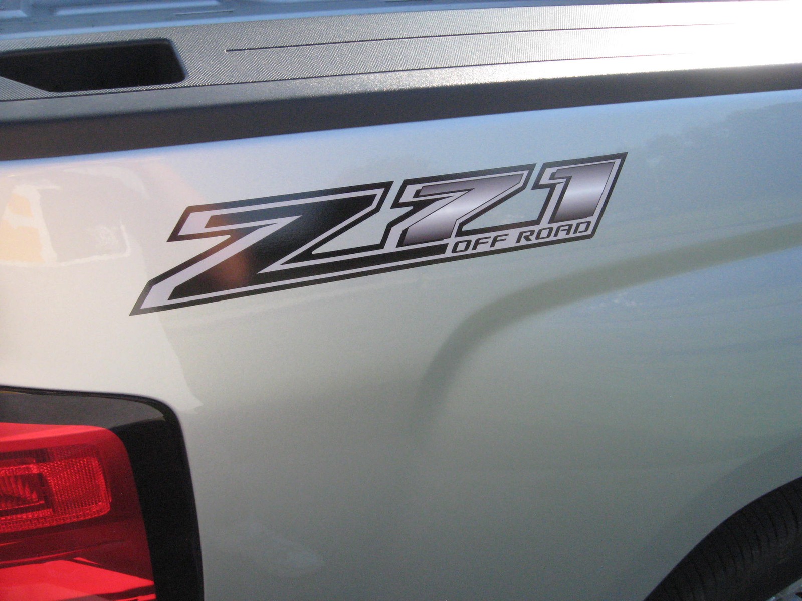 2014 15 16 17 Chevy Silverado 1500 Z71 OFF ROAD Bed Side Decal Stickers Set Of 2