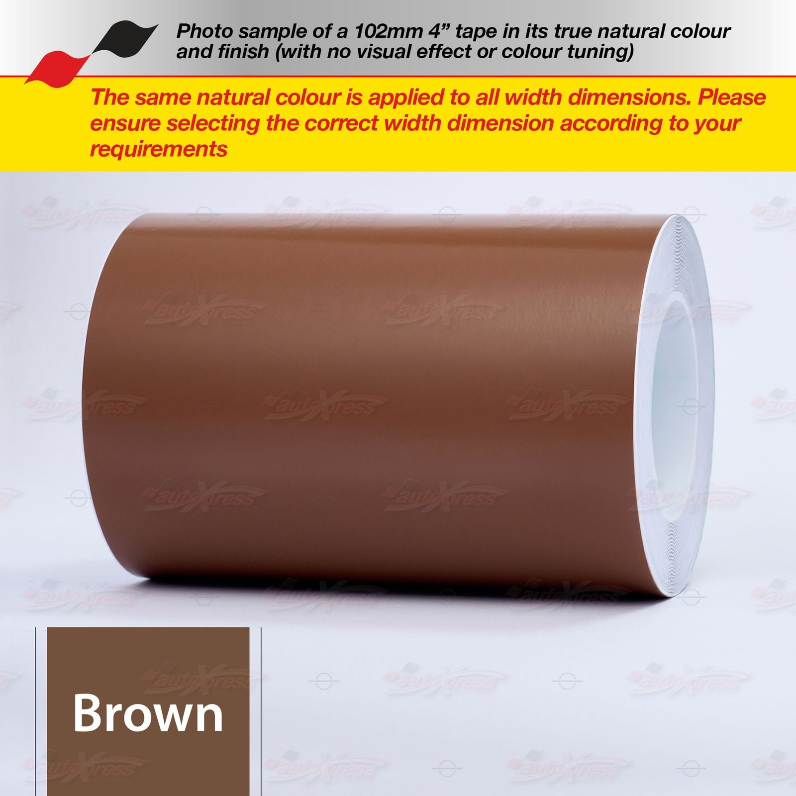 BROWN 19mm 3/4″ Roll PIN STRIPE Car Striping Trim Line TAPE Decal Vinyl Sticker