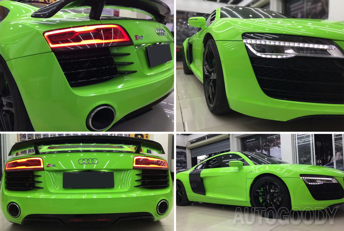 24″ x 60″ Super Gloss Green Vinyl Film Wrap Sticker Air Bubble Free 2ft x 5ft