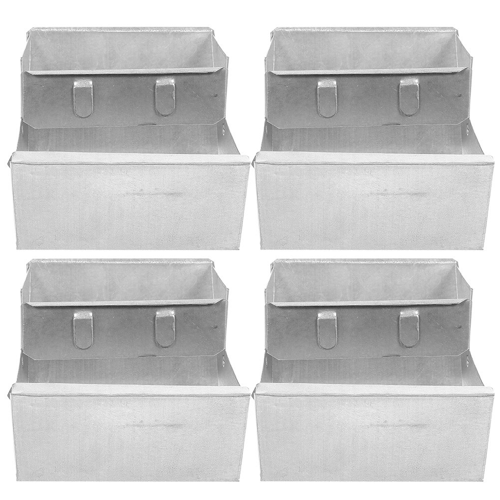 Duck Waterers Bird Feeder Trays Chicken Feeding Container Bunny Food Dish