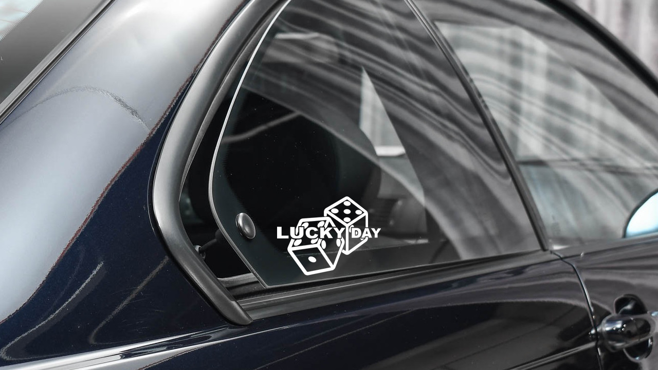 Lucky Day Dice Rolling | Decal Sticker