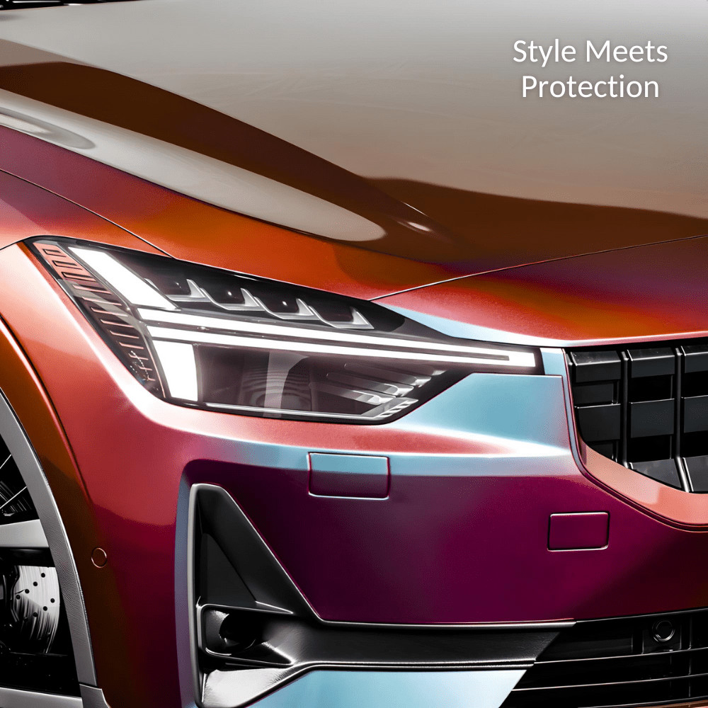 3M Colored PPF / PWF Series Gloss Viola Paint Protection Film | PWF-G248