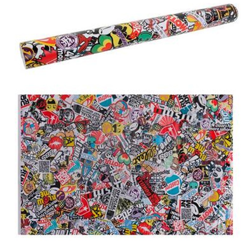 Car Body Sticker Water Proof Cartoon Decal Vinyl Self-adhesive DIY 20″ x 60″