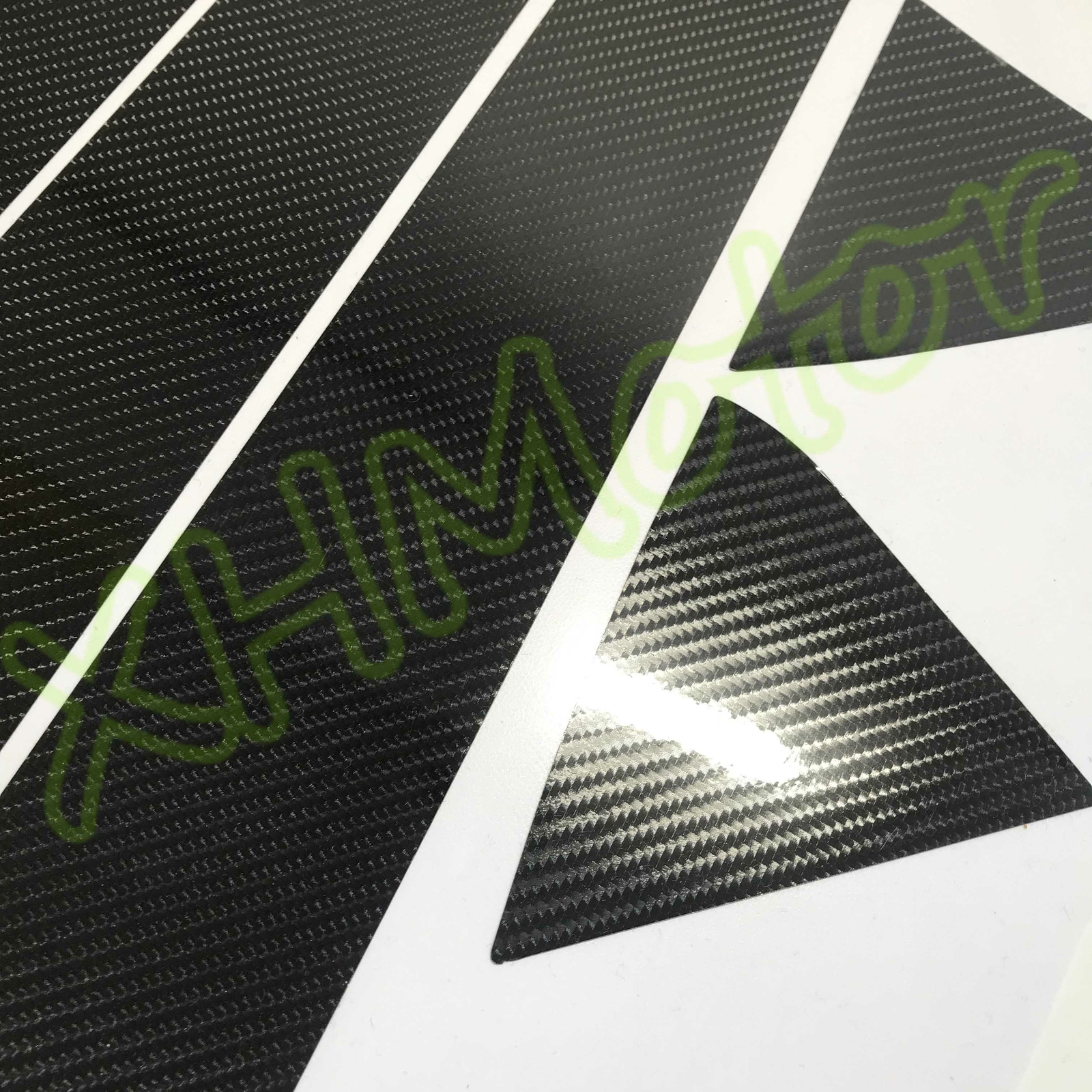 5D Carbon Fiber Window Pillar Post Trim Decal Sticker For Dodge Charger 2006-10