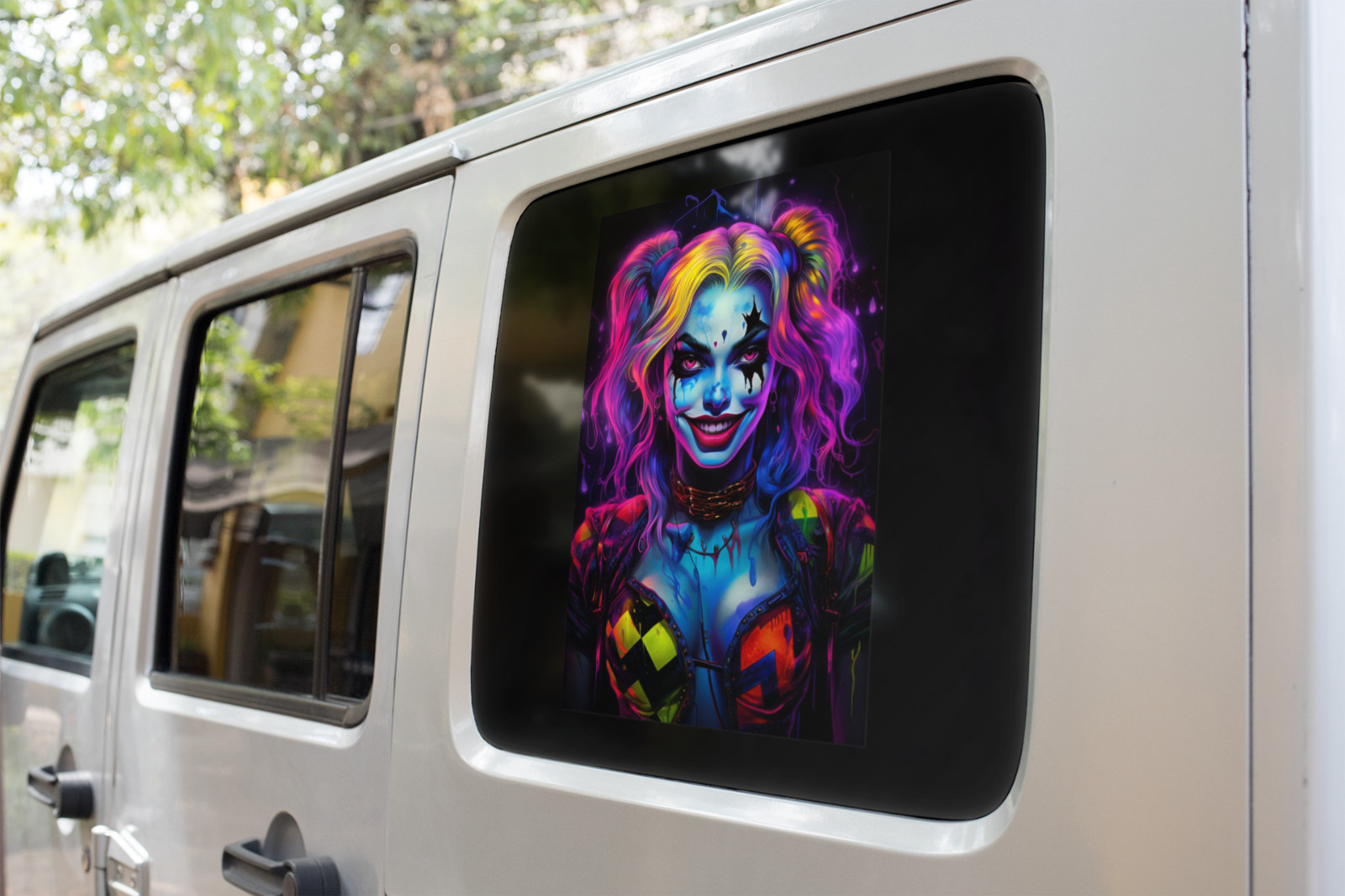 Harley Quinn Vinyl Car Window Decal Graphic TOOLBOX Sticker