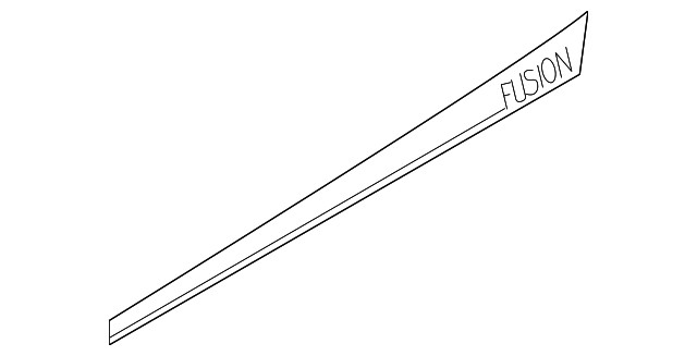 Genuine Ford Side Graphic Stripe – Matte Black VFS7Z-6320000-A
