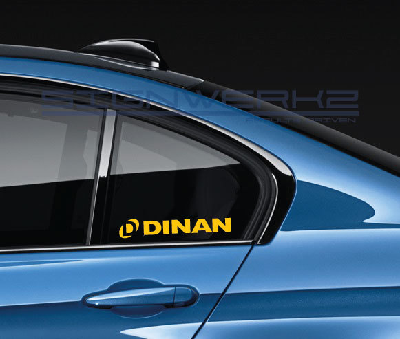 Dinan Decal Sticker logo M power M3 M5 Z4 M2 M4 X5M X6M X4 X2 M6 M2 Pair