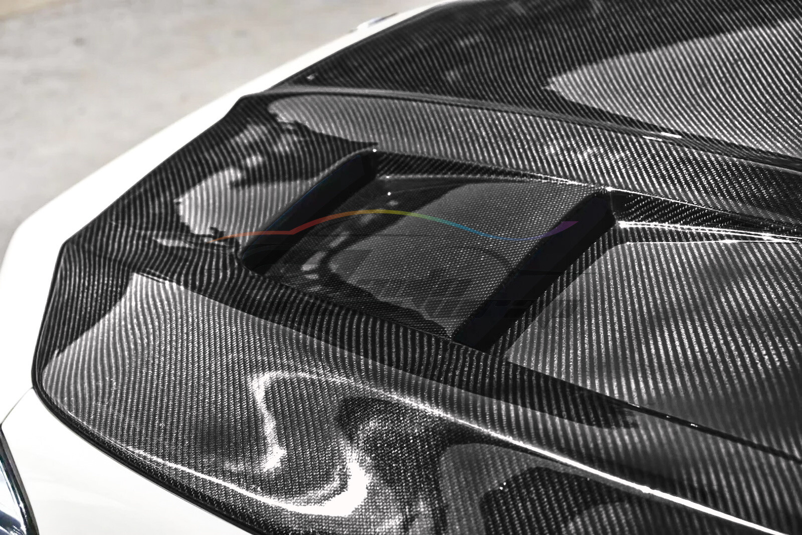 5D Carbon Fiber Black High Gloss Glossy Auto Vinyl Wrap Sticker Decal Sheet Film
