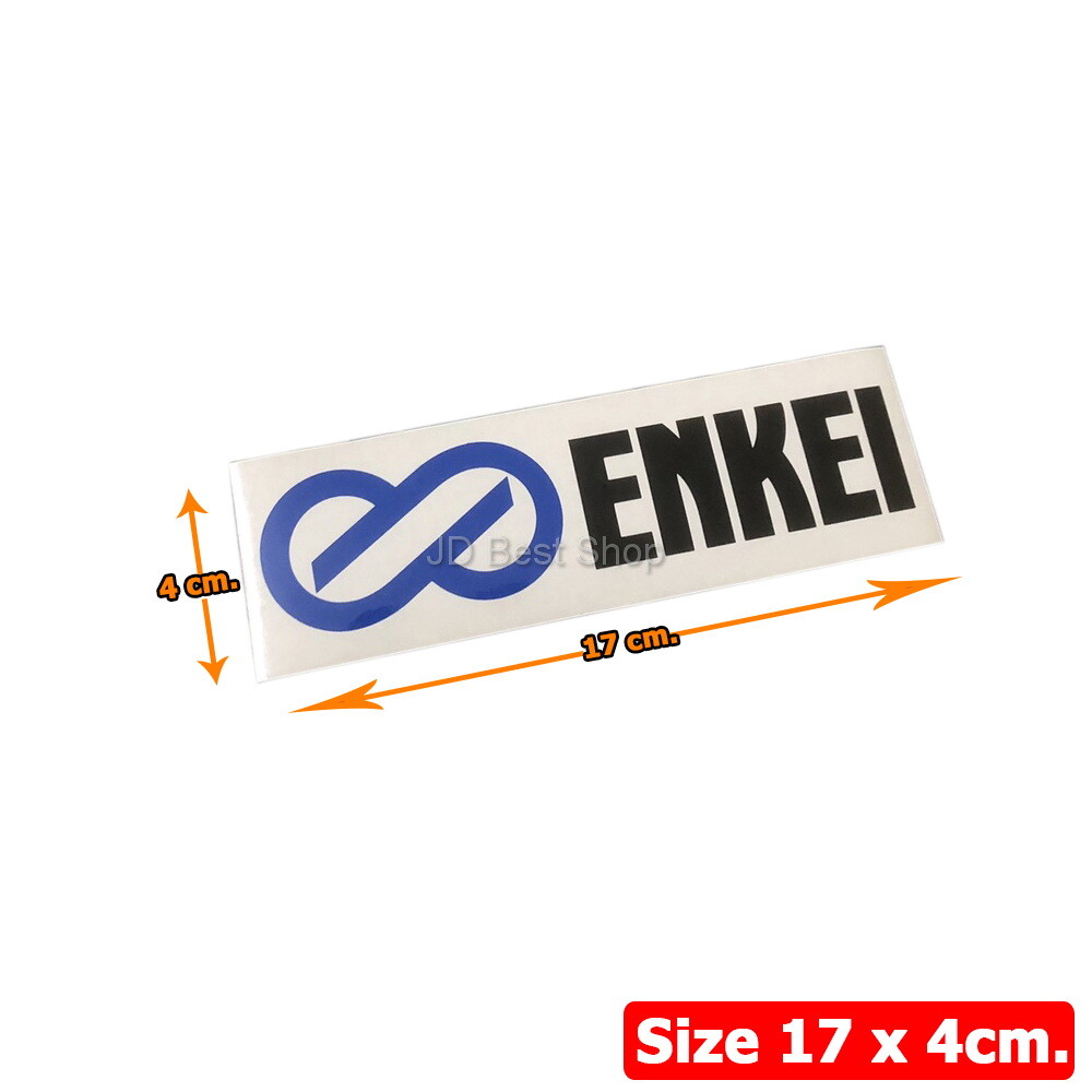 Sticker Vinyl Diecut Oracal Enkei Wheels for Car JDM Japan Racing Sports Style R