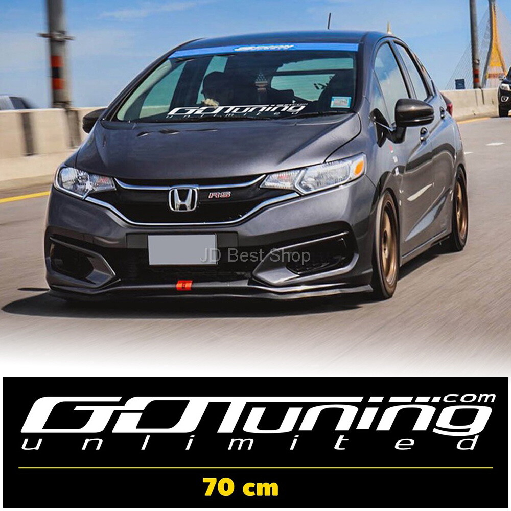 JDM Japan Style Go Tuning Die Cut Vinyl Sticker 70cm. Car Racing Motor Sports SI