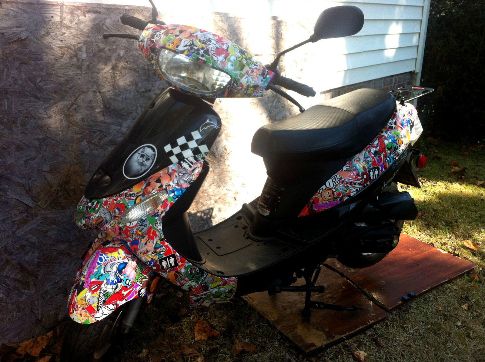 1 STICKER BOMB SHEET LONG.. JDM HONDA DECAL 50″ x 12.5″ EACH 3M WRAP VINYL GLOSS