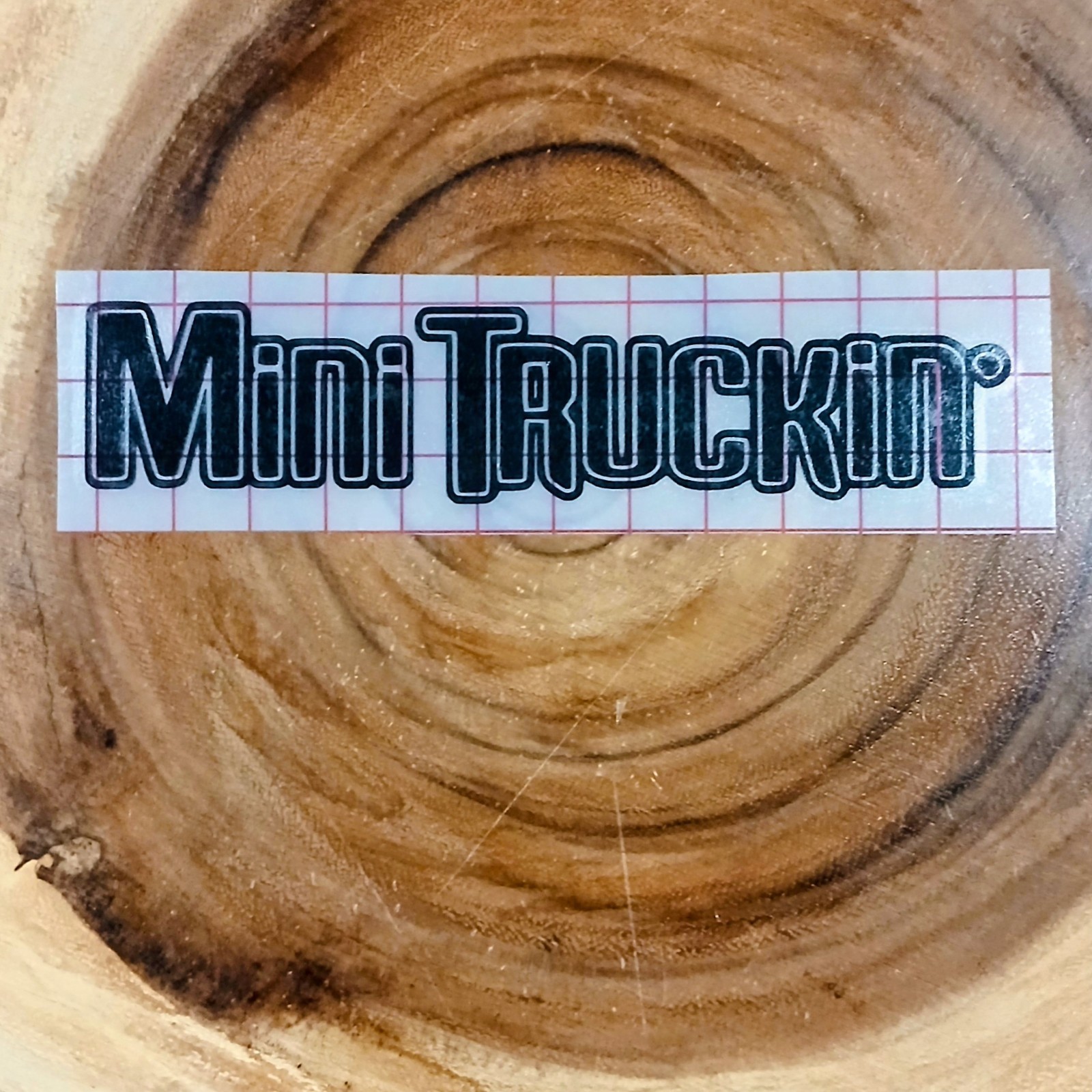 Mini Truckin’ Inspired Vinyl Decal (x2) Slammed Lowrider Truck Sticker