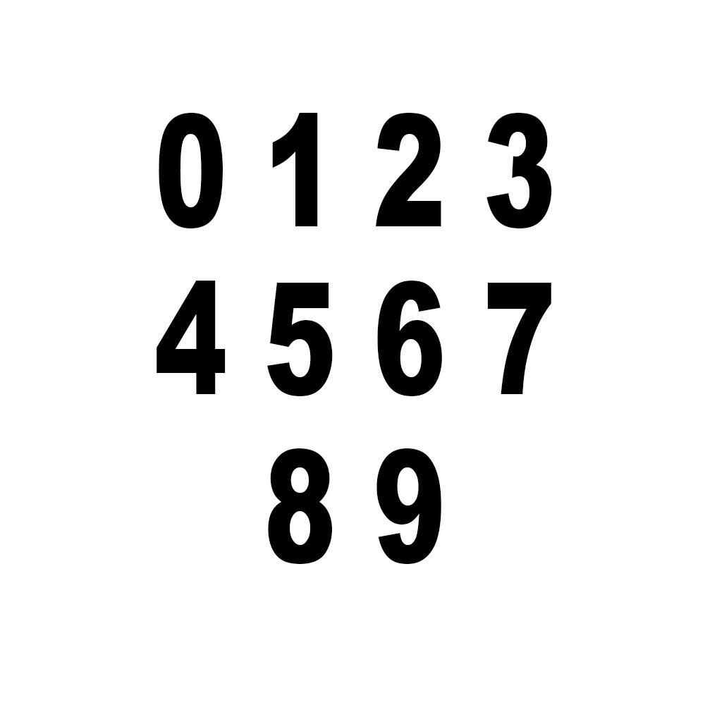 Personalized 2pcs Oval Racing Number Plate 8 in/ 10in Height Sticker /Magnet