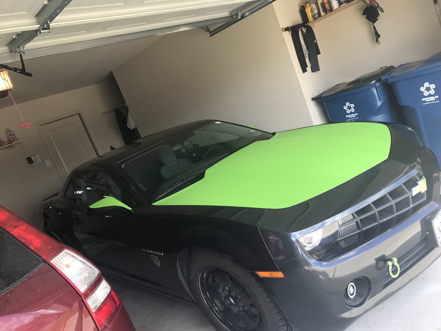 VVivid Xpo Matte Lime Dry Carbon Vinyl Car Wrap Film | V170