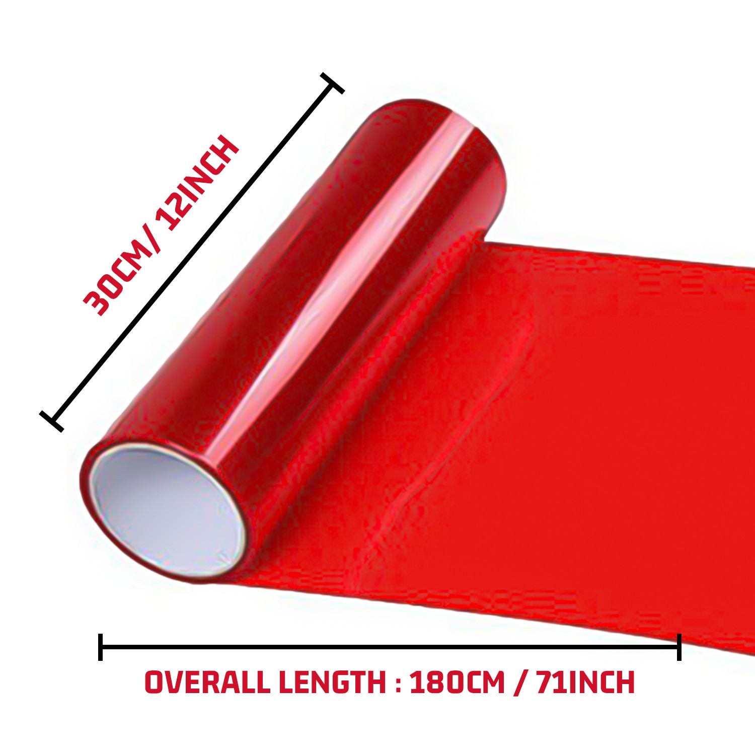 Easy installation Durable Gloss Headlight Taillight Fog Light Tint Film Vinyl