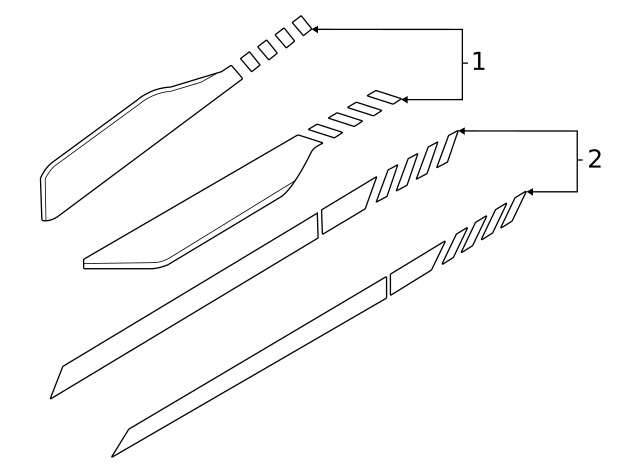 Genuine Ford Exterior Decal M1PZ-16039-AA