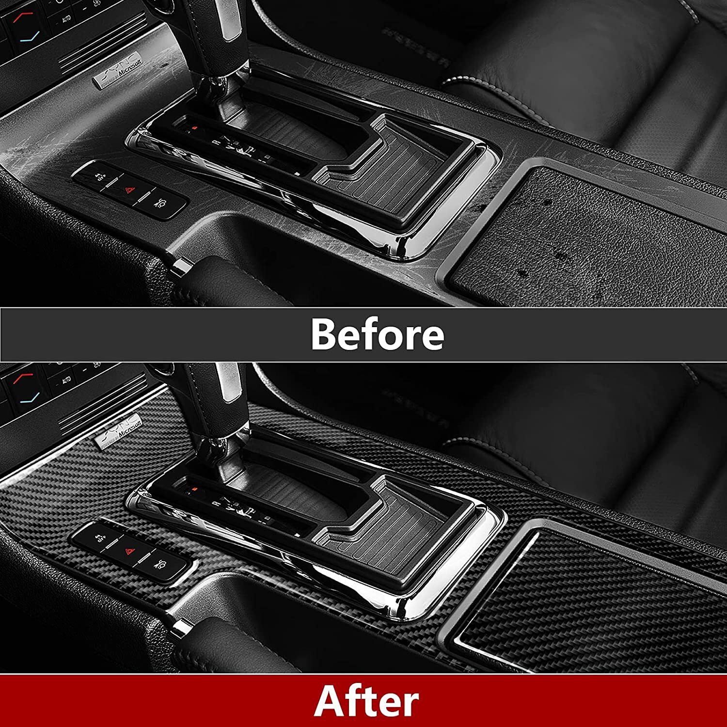 Waterproof Carbon Fiber Vinyl Car Wrap Sheet Roll Film Sticker Decal Paper USA