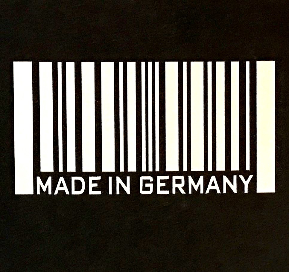 MADE IN GERMANY DECAL STICKER DECAL FOR BMW AUDI OPAL MERCEDES PORSHE CHEVY VW