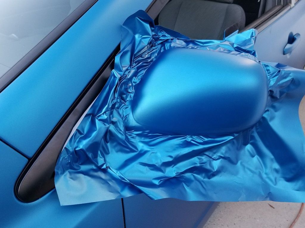 VVivid 2020 VVivid+ Matte Metallic Blue (Ghost) Vinyl Car Wrap Film | V203