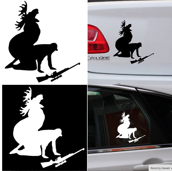 Moose Hunter HOW YA LIKE My Meat Now? Sticker 4.5″ x 5″ for Car Truck Bike (#46)